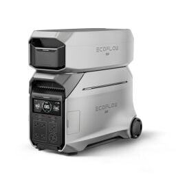 EF ECOFLOW 8kWh Portable Power Station: DELTA Pro 3 with Extra Battery, 120/240V 4000W AC Output, Solar Generator for Home Use, Camping, Emergencies, Power Outages, RVs, and Outdoor Generators