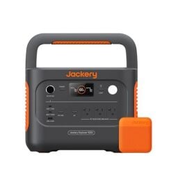 Jackery Explorer 1000 v2 Portable Power Station and 3-Port 102W Fast Charger, 1070Wh LiFePO4 Battery,1500W AC/100W USB-C Output, 1 Hr Fast Charge, Solar Generator for for Outdoor, Camping