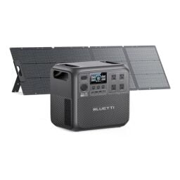BLUETTI Solar Generator Elite 200 V2 with 200W Solar Panel Included, Portable Power Station 2073.6Wh w/ 4 2600W AC Outlets, 17-Year Lifespan LFP Emergency Power for Home Backup, Power Outages, Camping