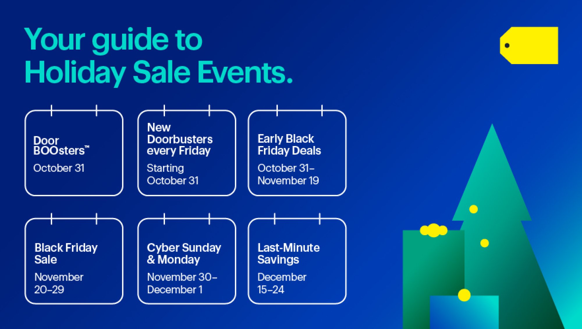best buy's 2025 holiday calendar