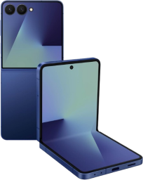 Samsung Galaxy Z Flip7 in blue