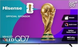 85-inch Hisense Class QD7 Series 4K QLED TV