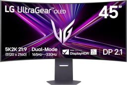 LG 45 Ultragear OLED curved gaming monitor