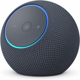An Amazon Echo Dot Max speaker