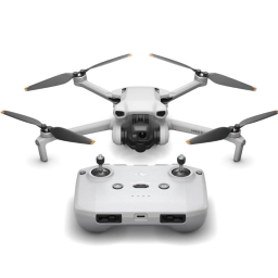 DJI Mini 3 on white background