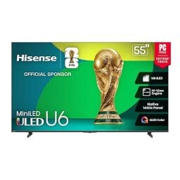 Hisense 55-inch Class U6 TV