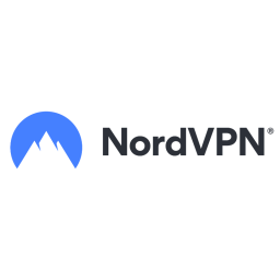 NordVPN logo on white background