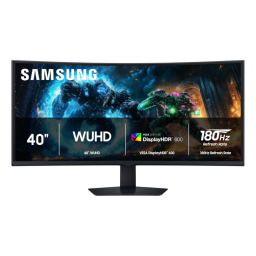 Samsung Odyssey G7 gaming monitor on white background