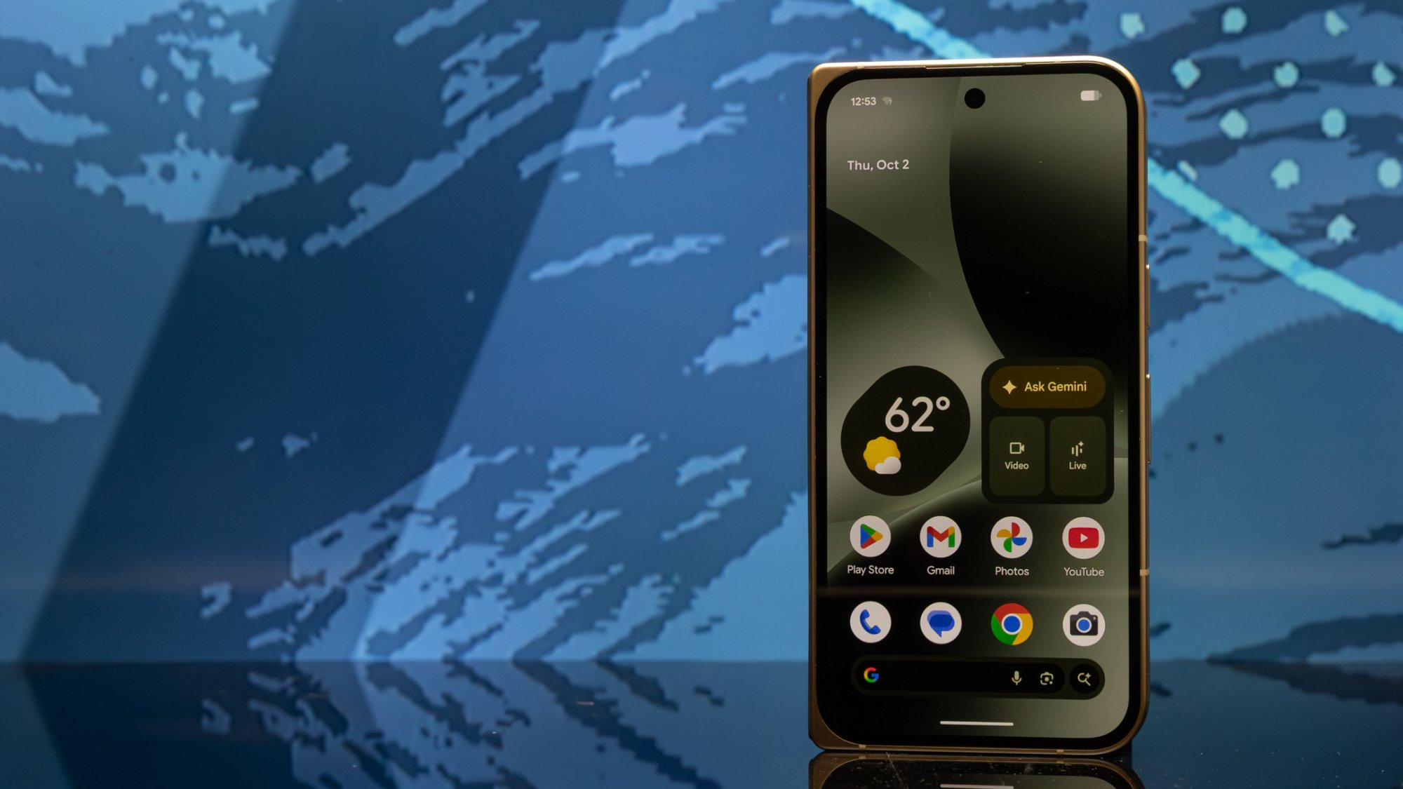 Folded Google Pixel 10 Pro