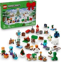the 2025 Lego minecraft advent calendar