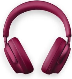 the Bose QuietComfort Ultra Headphones in deep plum
