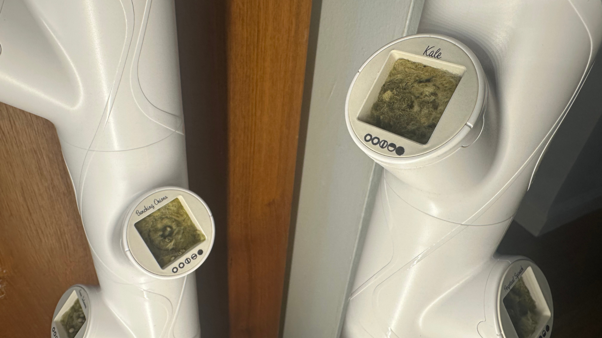 Two ypods on the Gardyn Studio 2.