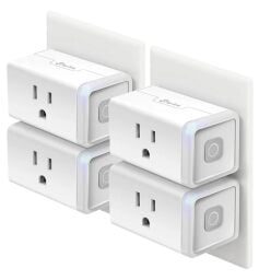 Kasa Smart Plug (HS103P4) 4-Pack