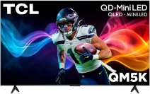 the TCL 75-inch QM5K 4K QD-Mini LED TV