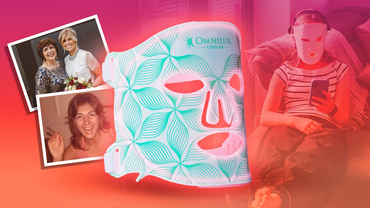 How a red light mask is helping me heal more than just my skin