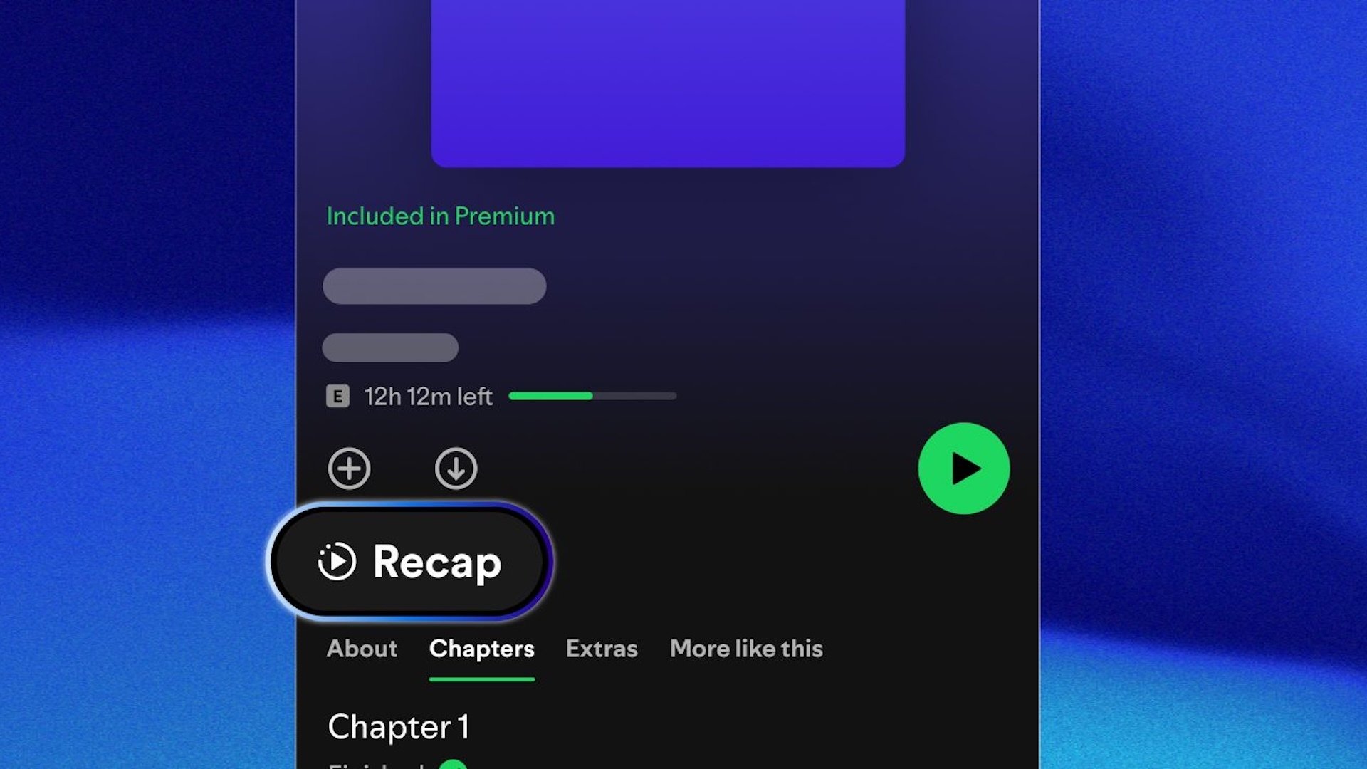 Spotify's Recap feature shown on a smartphone.