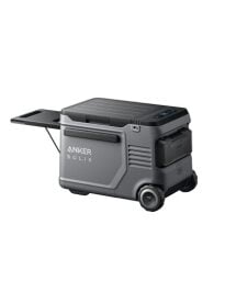 Anker SOLIX EverFrost 2 40L Cooler, 42 qt Car Refrigerator, Electric Cooler with 288Wh Battery, Powered by AC/DC or Solar, For Camping, Travel, and Fishing, -4℉ to 68℉ (Only 1 Battery Included)
