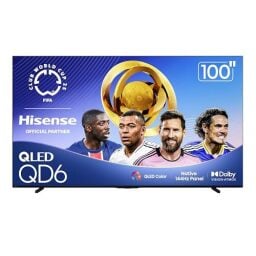 100" Hisense QD6 Series 4K QLED Smart Fire TV (2025 Model)