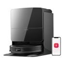 Roborock Saros 10R Self-Emptying Robot Vacuum and Mop (Black)