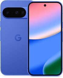 Google Pixel 10 in blue