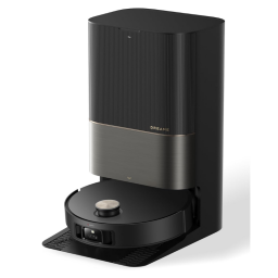 Dreame X50 robot vacuum and mop on white background