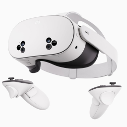 Meta Quest 3S on white background