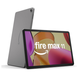 Amazon Fire Max 11 on white background