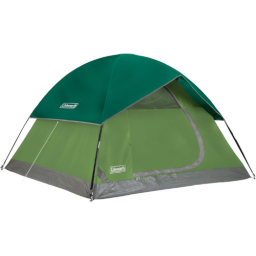A Coleman Sundome Camping Tent