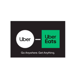 An Uber Eats gift card