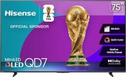 Hisense 75-inch QD7 Mini LED QLED 4K TV