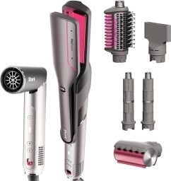 Shark FlexFusion hair straightener and attachments