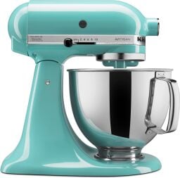 Turquoise KitchenAid mixer