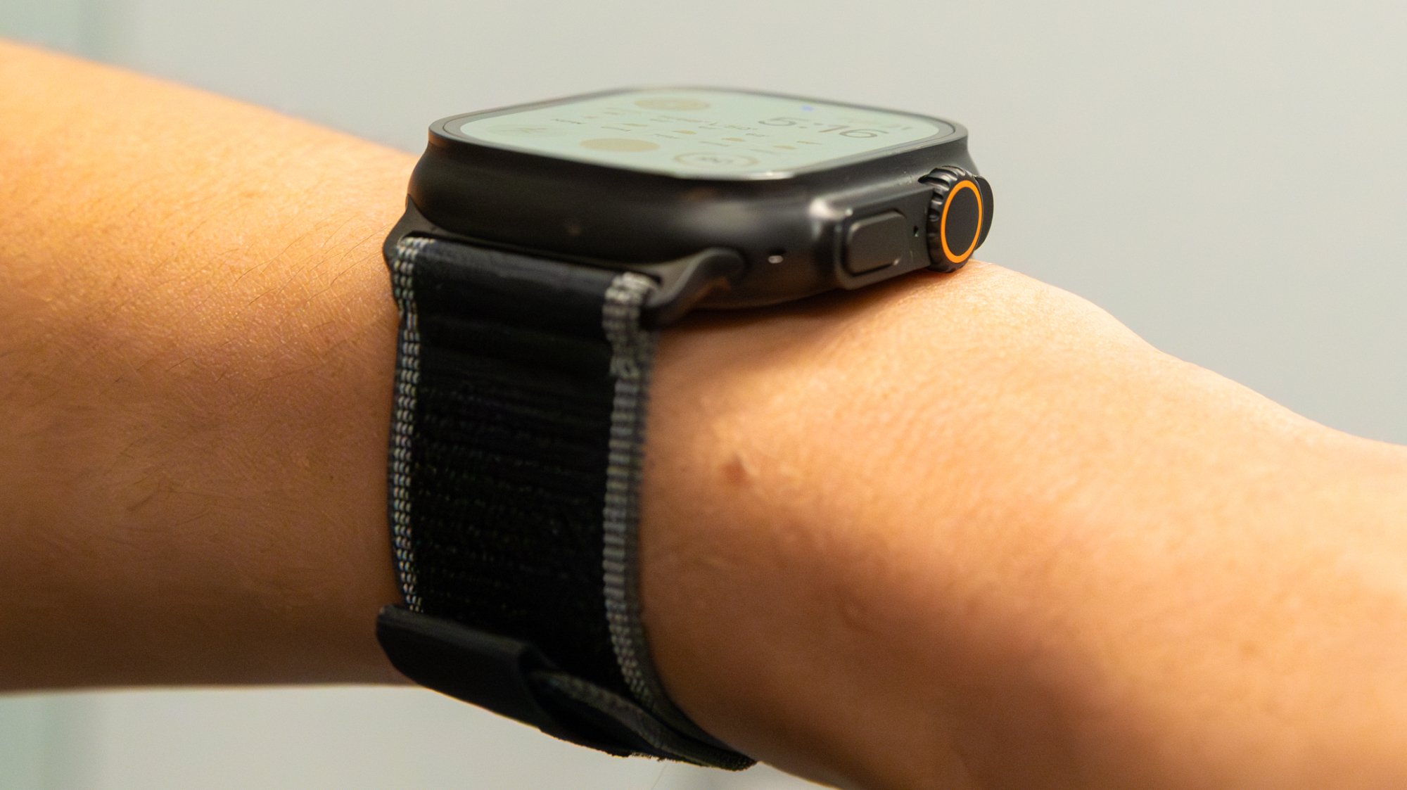 Apple watch ultra 3 on wrist