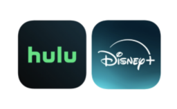 Hulu and Disney+ logos
