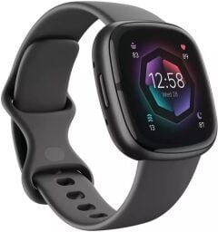 fitbit sense 2 against a white background
