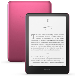 An Amazon Kindle Paperwhite Signature Edition