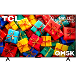 the TCL 65-inch QM5K Series 4K QD-Mini LED TV
