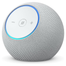 round echo dot max speaker