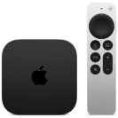 the apple tv 4k with a siri remote