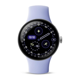 pixel watch 4 in lilac