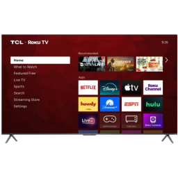 the TCL 85-inch S4 4K Roku TV