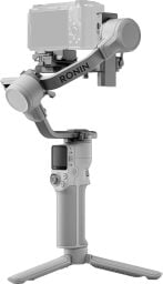 dji rs 4 mini gimbal stabilizer against a white background