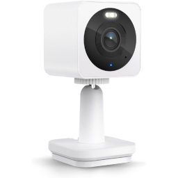 white wyze security camera