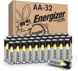 Energizer AA Batteries Alkaline Power, 32 Count