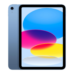 Apple iPad in blue