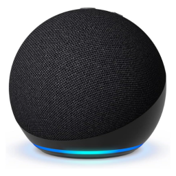 round echo dot speaker