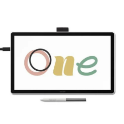 A Wacom One 14 tablet