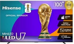 Hisense 100" U7 Mini-LED ULED TV