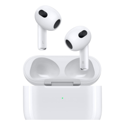 Apple AirPods 3 on white background