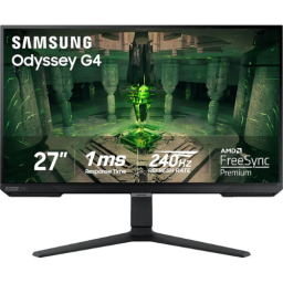 the Samsung 27-inch Odyssey G4 FHD 240Hz Gaming Monitor